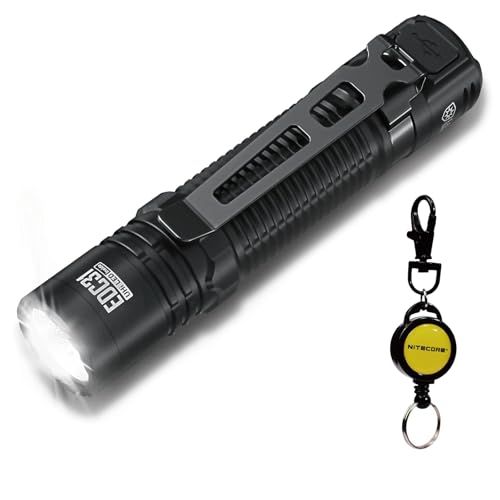 【ポケットに100gの本格ライト：日本正規代理店】〔限定キーチェーン付属〕NITECORE EDC31 懐中電灯 USB-C充電式 3500ルーメン 57時間 全長11.3cm 超軽量100g IP68防水防塵 フラッシュライト アウトドア 作業 護 国内発送 11,653円