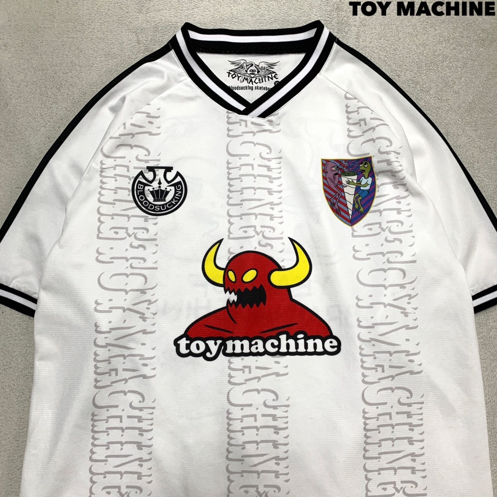 TOY MACHINE ゲームシャツ フットボールシャツ ショートスリーブT