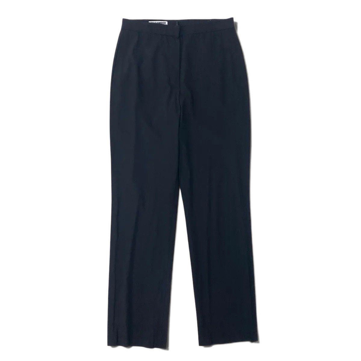 新品未使用　JILSANDER スラックス　ブラック　Lイタリア製　定価15万超 Eh1 JIL SANDER スラックスストレートパンツ イタリア製 36サイズ