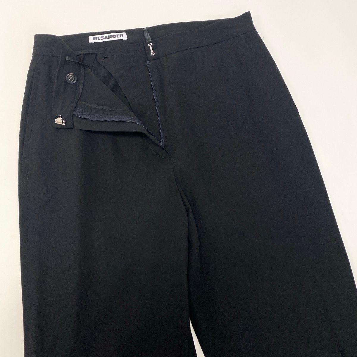Eh1 JIL SANDER スラックスストレートパンツ イタリア製 36サイズ