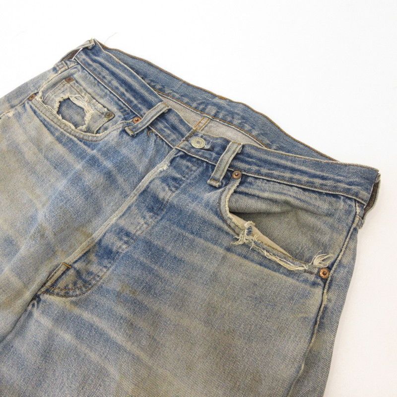 【姫路東店】 中古 Levi's | リーバイス デニムパンツ 501 66後期 6刻印　年式:70s ブルー サイズ：34 【107】 姫路東店】 中古 Levi's | リーバイス デニムパンツ 501 66後期 6刻印