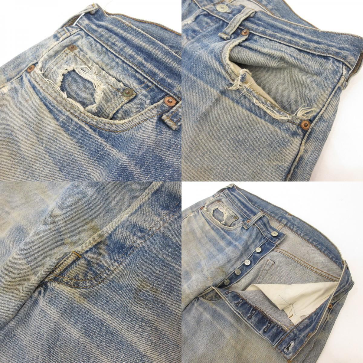 姫路東店】 中古 Levi's | リーバイス デニムパンツ 501 66後期 6刻印