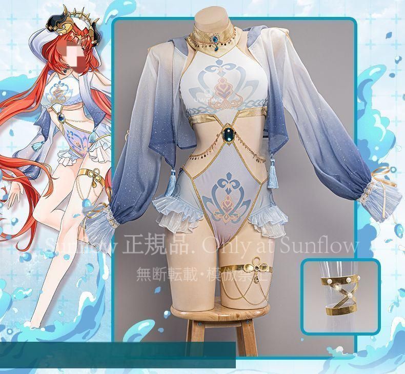 再入荷 人気商品★ニィロウ 水着 コスプレ衣装 オリジナルデザイン 豪華セット セクシー水着 ビキニ風ワンピース 外套付き 撮影会 イベント用 日常着用可 ハロウィン プレゼント
