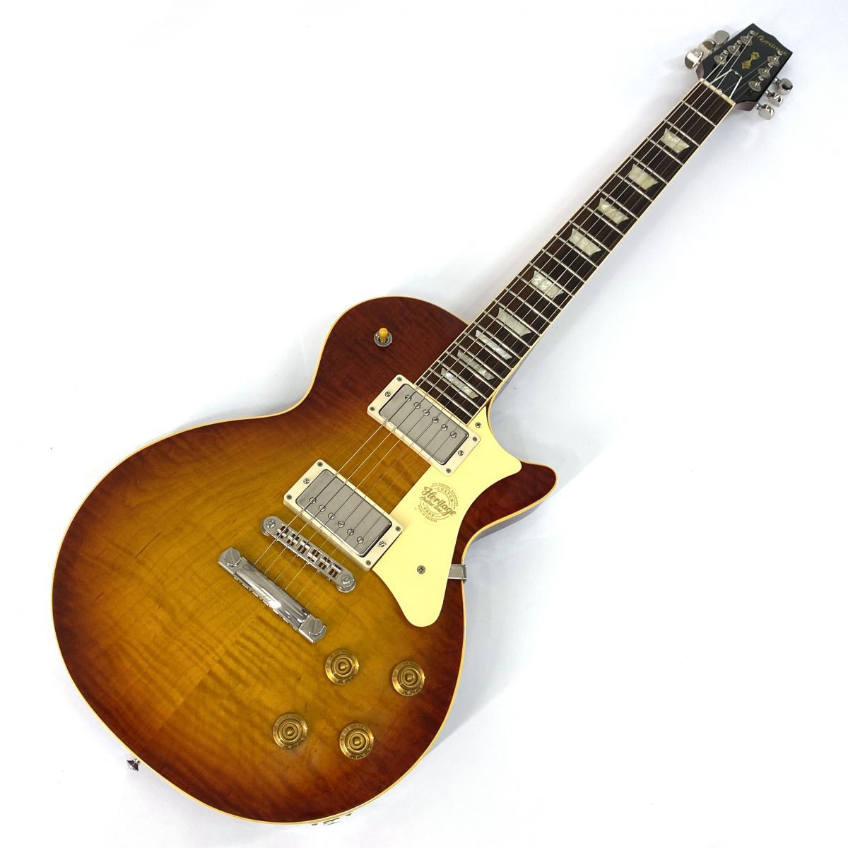 Heritage ヘリテージ Custom Shop Core Collection H-150 Curly Maple Original Cherry Burst (Vintage Gloss) 2022年製 レスポール エレキギター ※中古