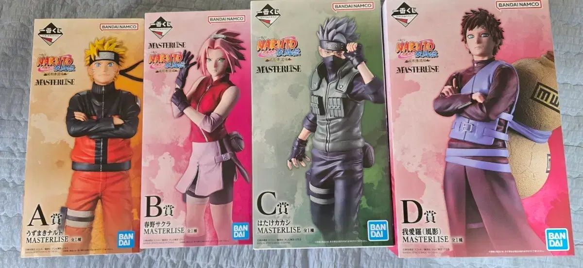 一番くじ NARUTO -ナルト- 風影篇 A B C D まとめ