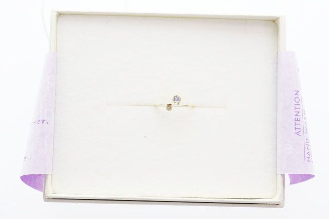 カフカ CAFCA K10 ピンキー リング 4号 ゴールドカラー 指輪 【ブランド古着ベクトル】【中古】●▲■260801