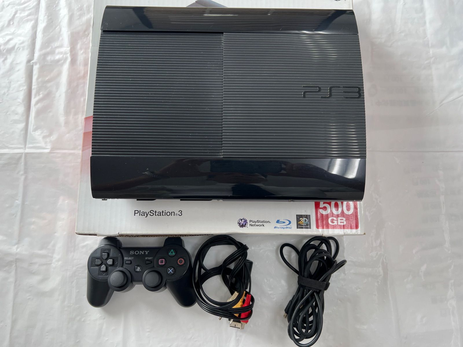 SONY PlayStation3 CECH-4200C 500GB チャコール・ブラック【動作未確認】