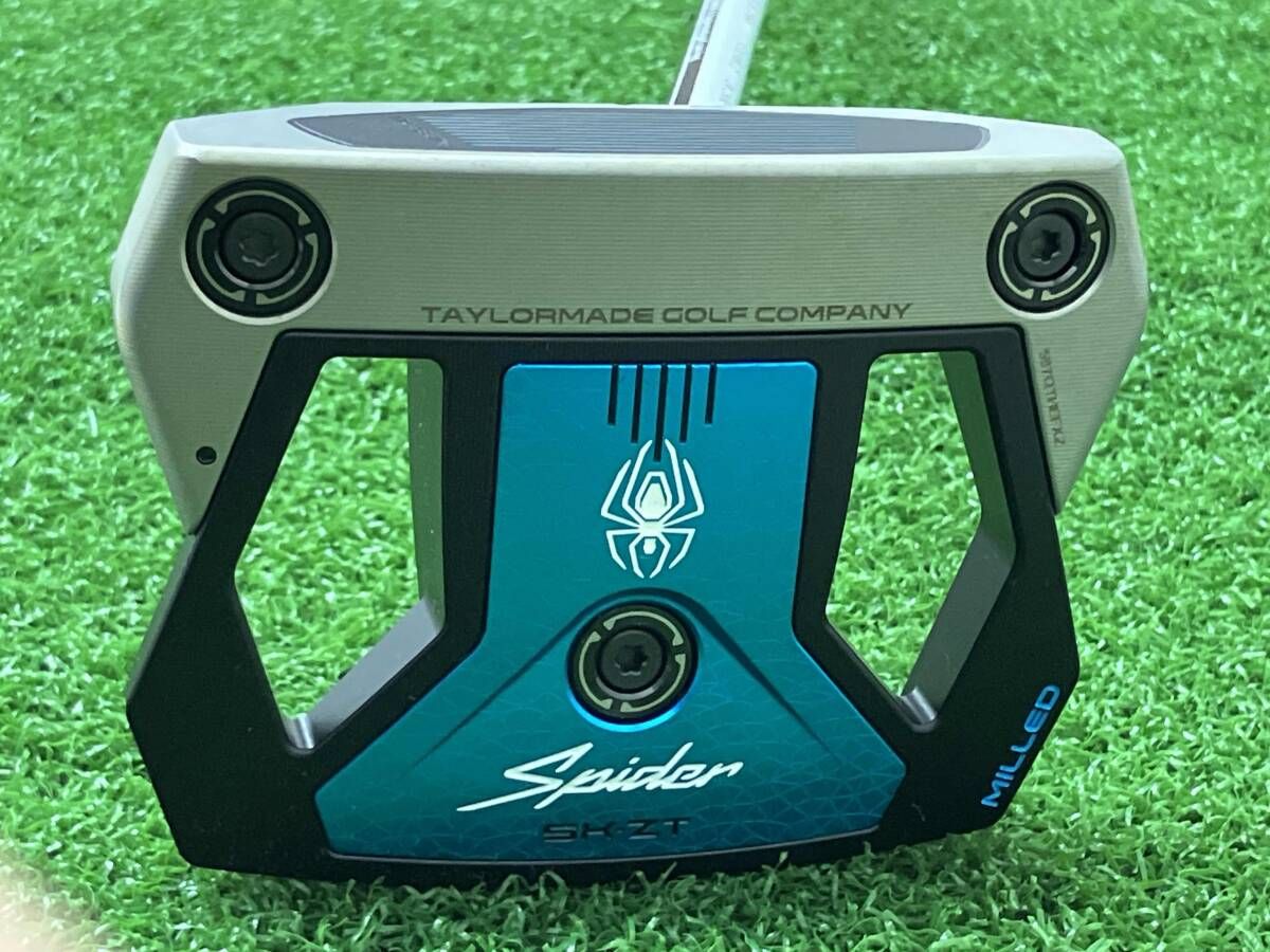 カバー付き TaylorMade Spider SK ZT パター 右利き 33インチ