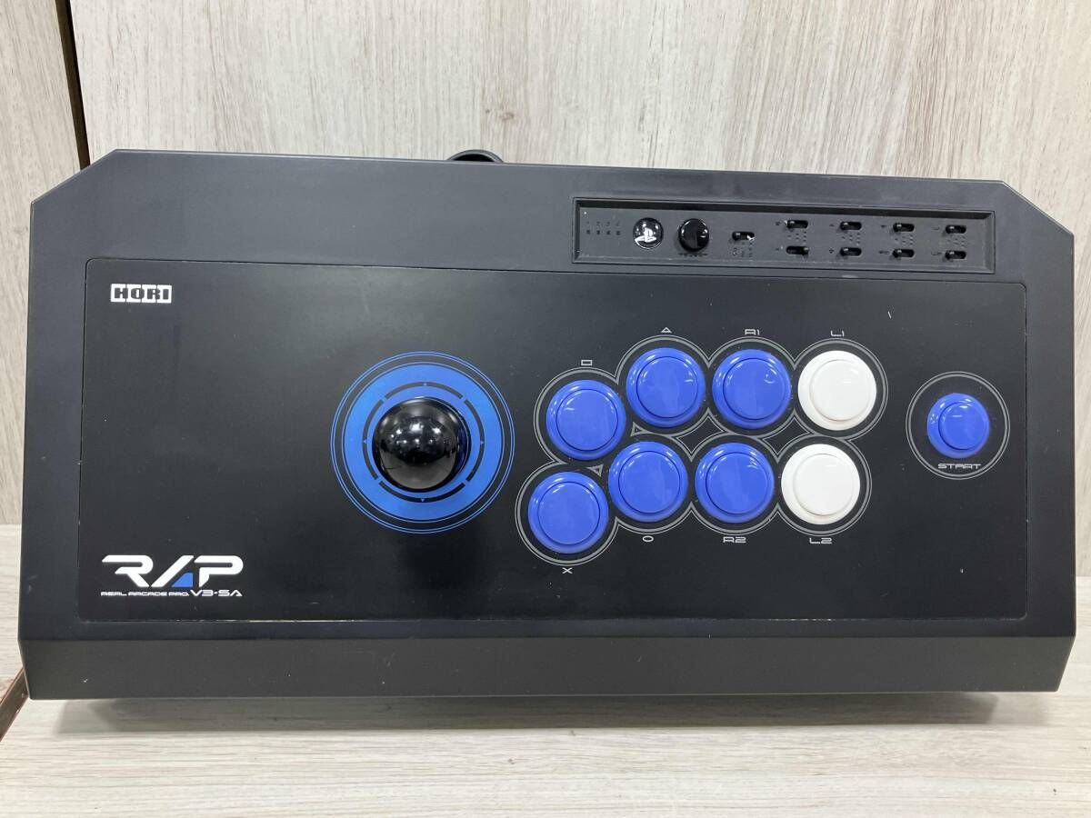 정크 호리 리얼 아케이드 프로 V3-SA PS3 작동 미확인 현재 상태 Ho-O 플레이스테이션 3 에이콘 콘솔 전용