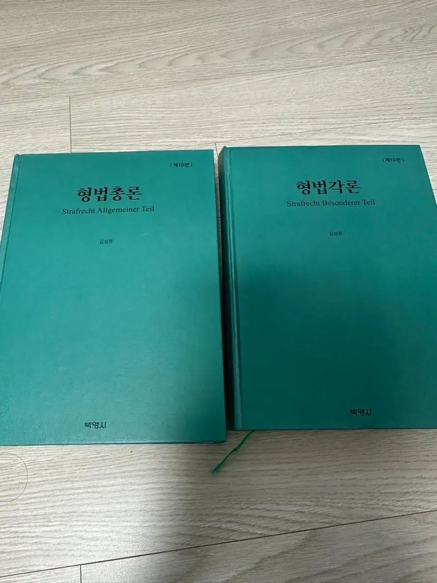 金城돈刑法総論各論