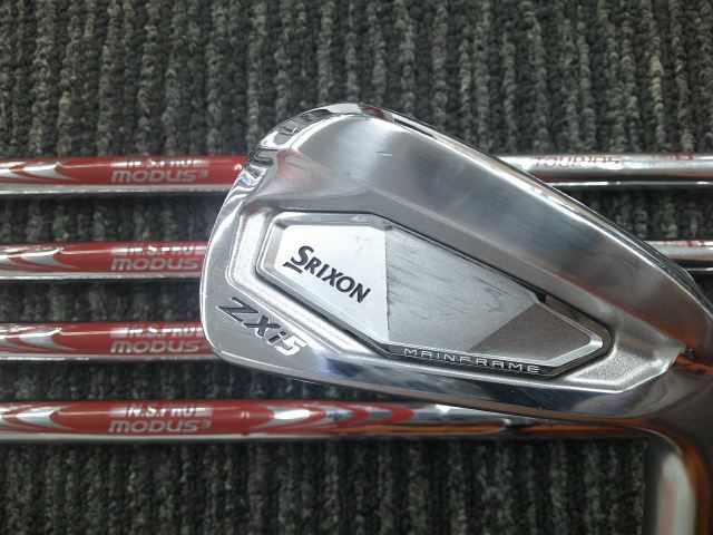 中古 アイアンセット ダンロップ スリクソンZXi5/N.S.PRO MODUS3 TOUR 105/S/27[5067]■博多
