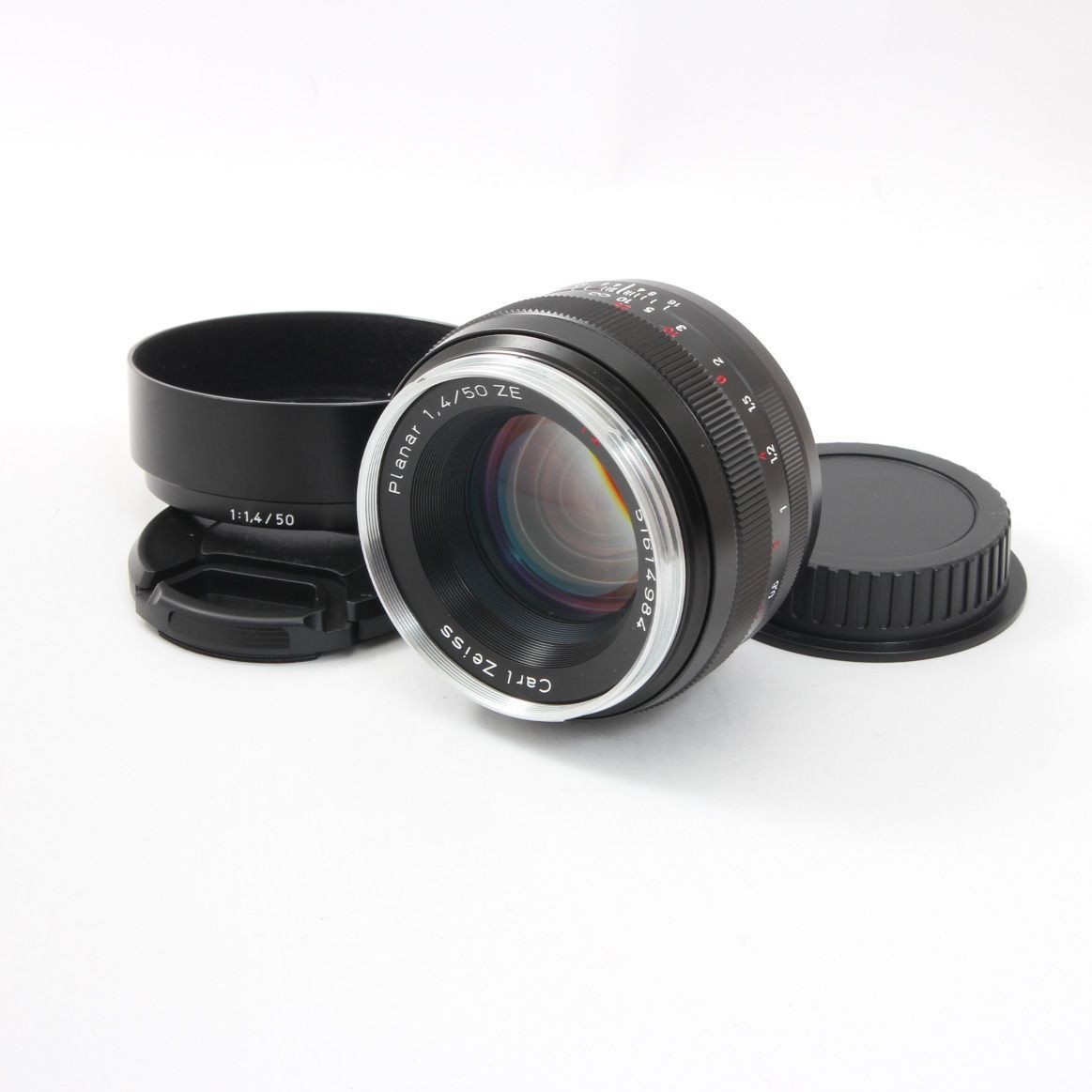 Carl Zeiss カールツァイス Planar 50mm F1.4 ZE キャノンEFマウント