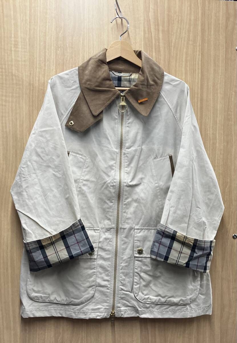 Barbour icons bedale showerproof jacket UK10 LSP0310CR31 ホワイト