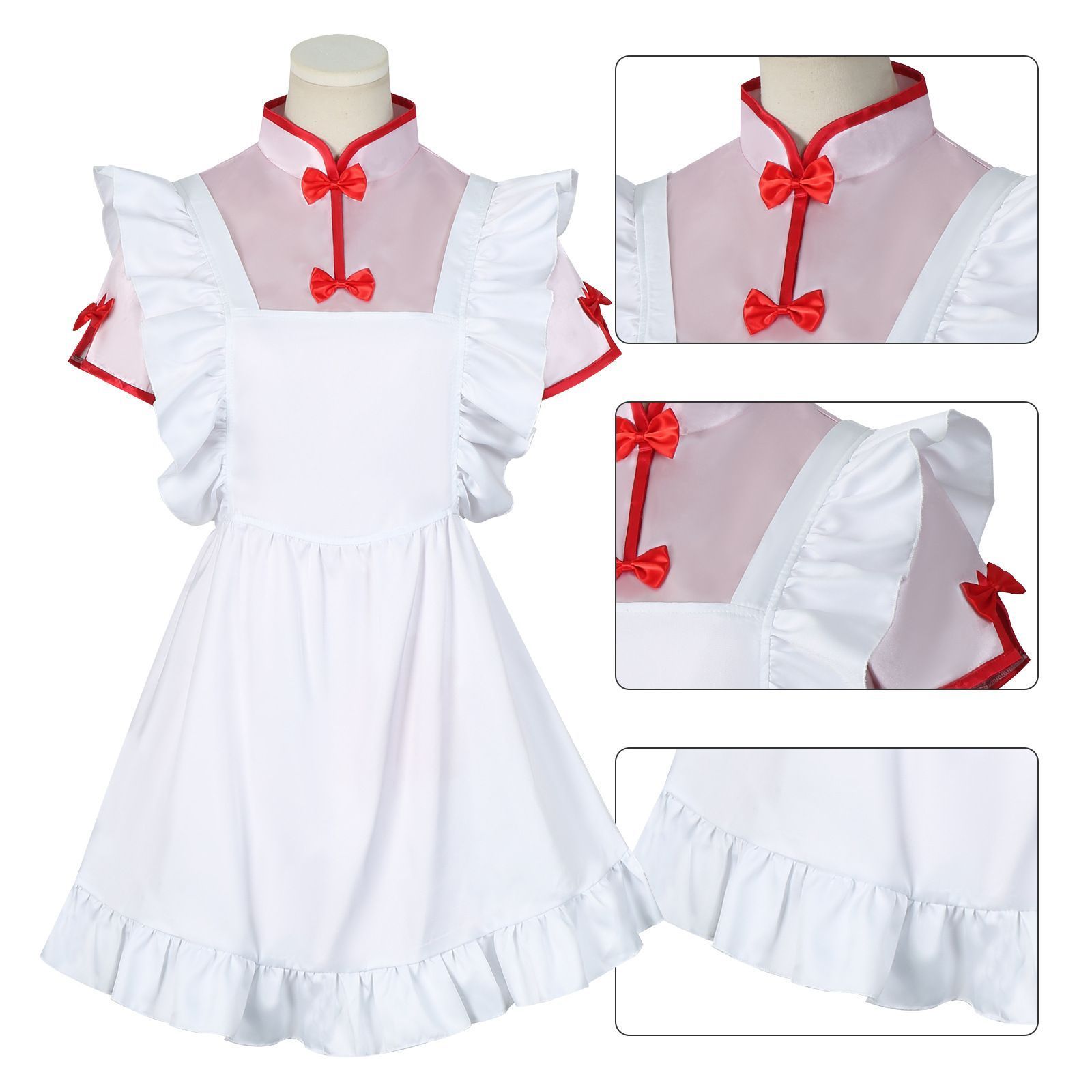 人気商品 コスプレ 衣装 乱馬 早乙女 珊璞 チャイナドレス 二次元 アニメ ファッション 春 夏 用 -2 5,810円