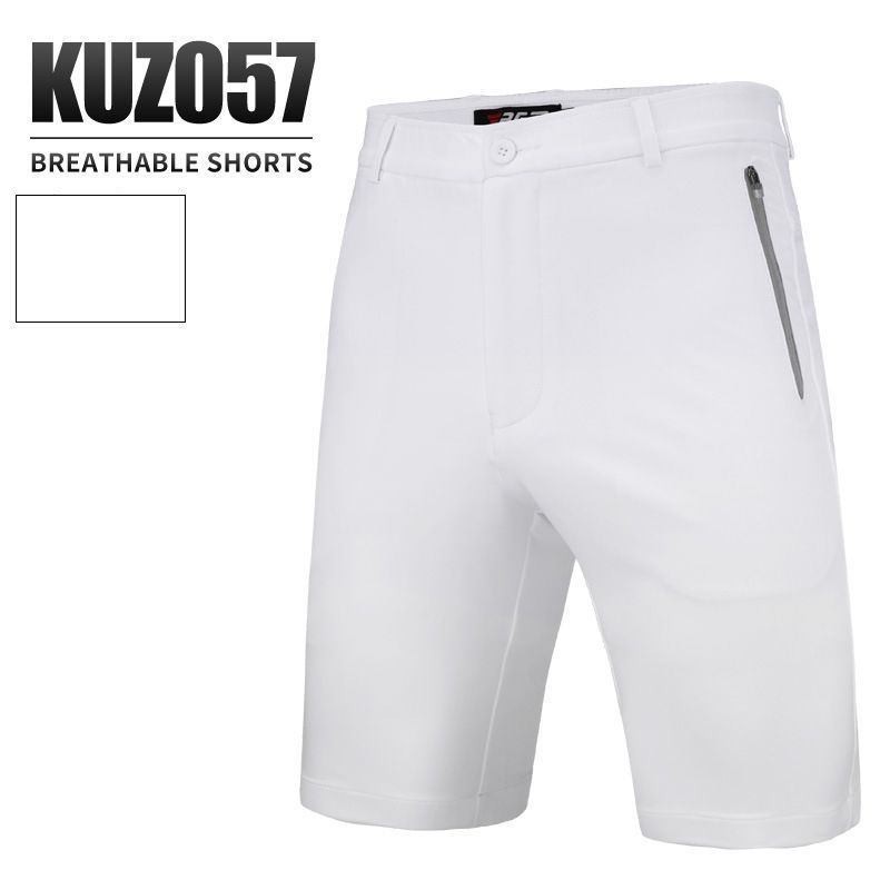 人気商品 ゴルフパンツ メンズ ハーフパンツ ショートパンツ ゴルフウェア ストレッチ チノパン スポーツウェア 無地 ショーツ おしゃれ