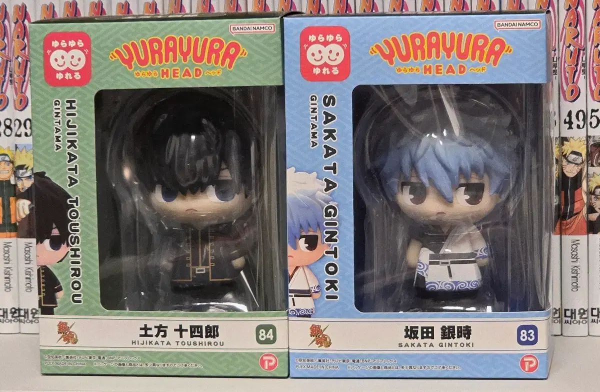 銀魂 ゆらゆらソーラー HEADS 銀時 土方（ヒジカタ） 未開封 まとめ フィギュア