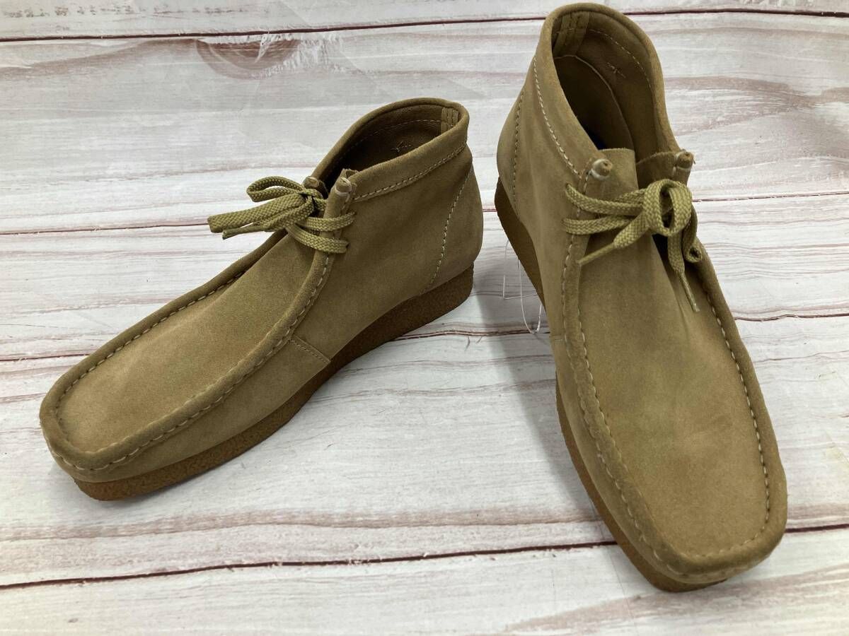 Clarks クラークス ワラビーブーツ・デザートブーツ/28.0cm ベージュ系 8,589円