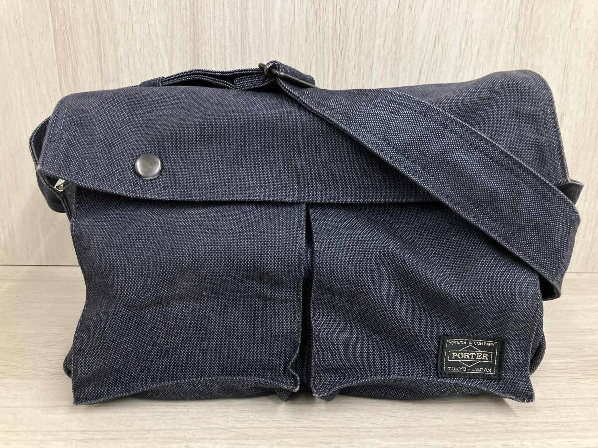 PORTER ポーター ショルダーバッグ デニム調