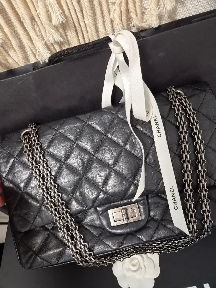シャネル 2 55 ヴィンテージ large₍ラージ)