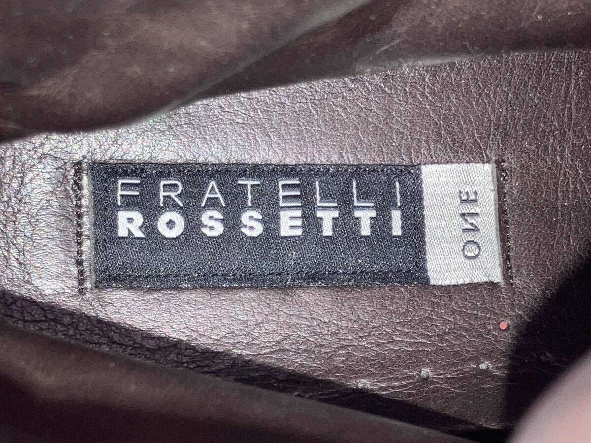 FRATELLI ROSSETTI フラテッリ・ロセッティ　スニーカー　ハイカットスニーカー　ダークブラウン　44634008 約26cm