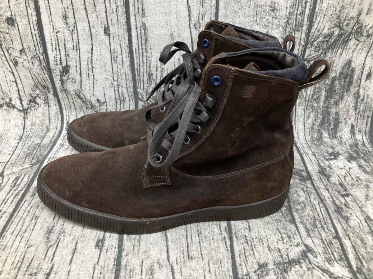 FRATELLI ROSSETTI フラテッリ・ロセッティ　スニーカー　ハイカットスニーカー　ダークブラウン　44634008 約26cm