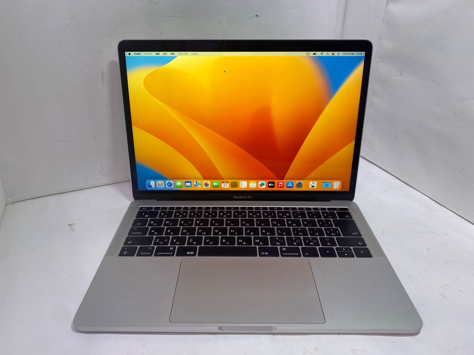 [中古パソコン] MacBook Pro (13-inch, 2017, Two Thunderbolt 3 ports) A1708