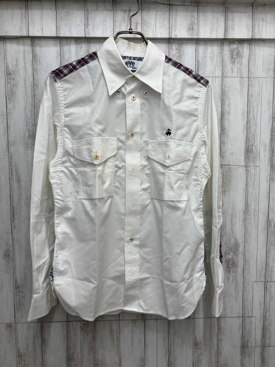JUNYA WATANABE/長袖シャツ/brooksbrothers WE-B904 ホワイト 綿100