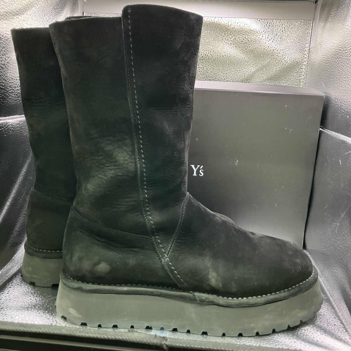Y’s UGG ブーツ YM-E07-7106 ブラック 24.5cm ワーズ 25,503円