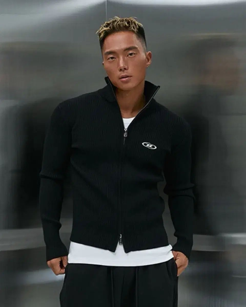 BORN TO WIN ニット フルジップアップ 1