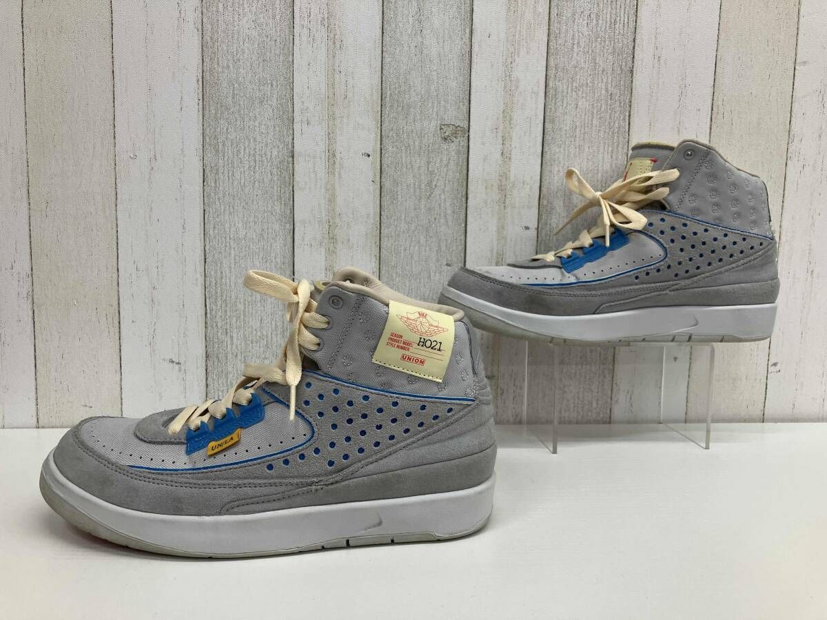 NIKE×UNION ナイキ×ユニオン/AIR JORDAN2 GREY FOG/DN3802-001/25.0cm/メンズスシューズ/ABランク/84【中古】 NIKE UNION×NIKE／ユニオン×ナイキ／Air Jordan 2 ／”Grey Fog