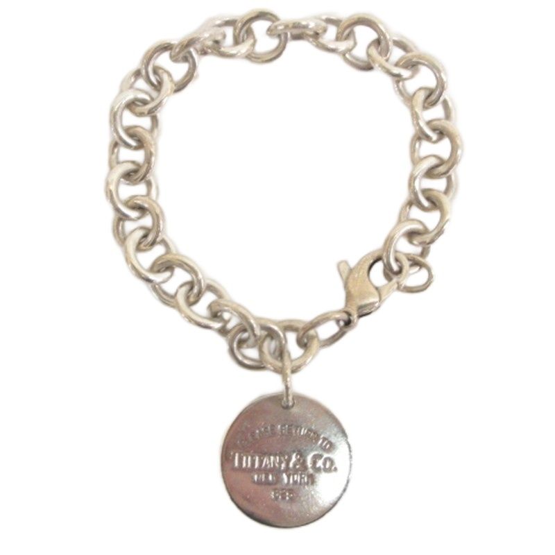 ティファニー TIFFANY & CO. リターントゥ ブレスレット プレート 925 計37.2g シルバー 19,906円