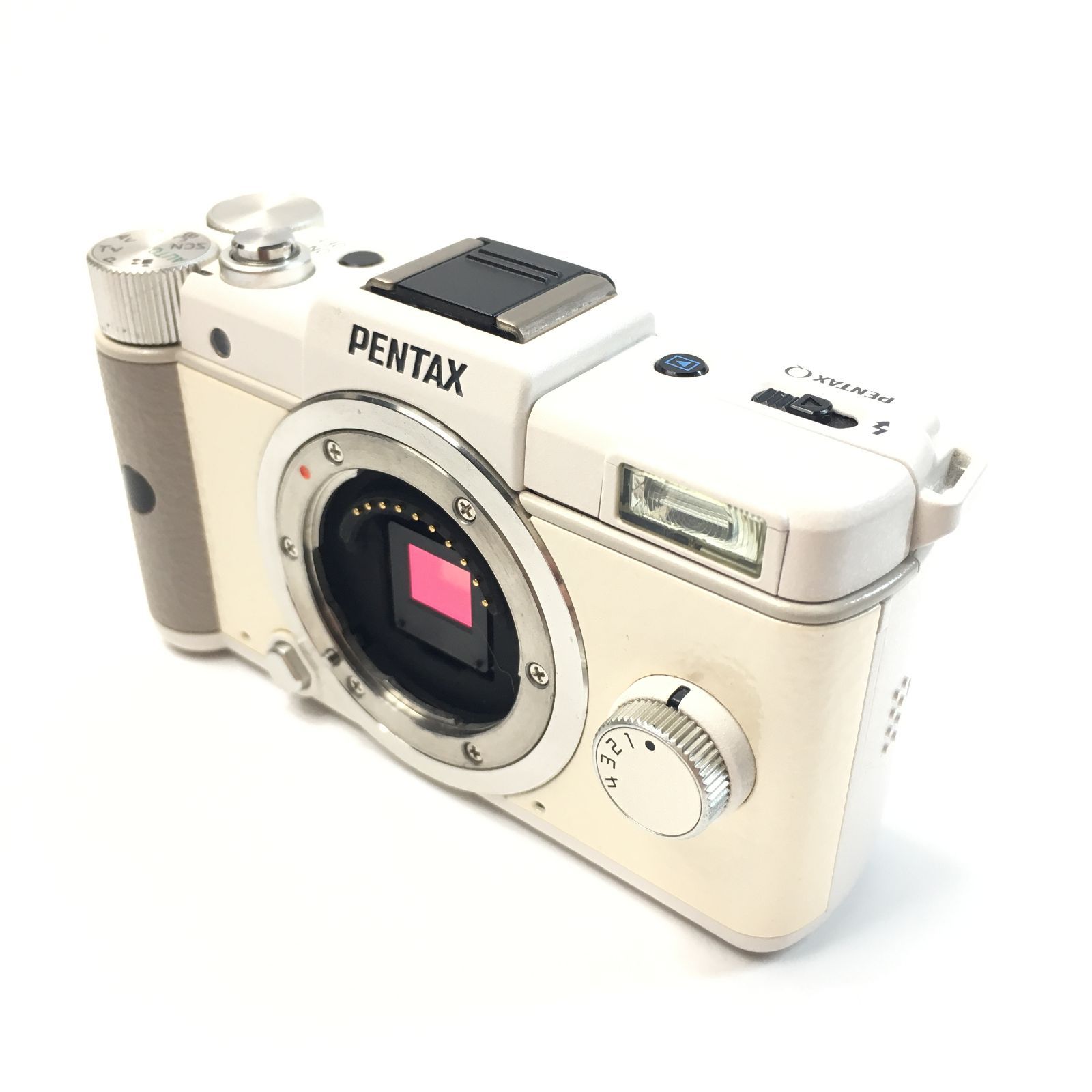PENTAX ミラーレス一眼 Q 02ズームレンズキット ホワイト - メルカリ