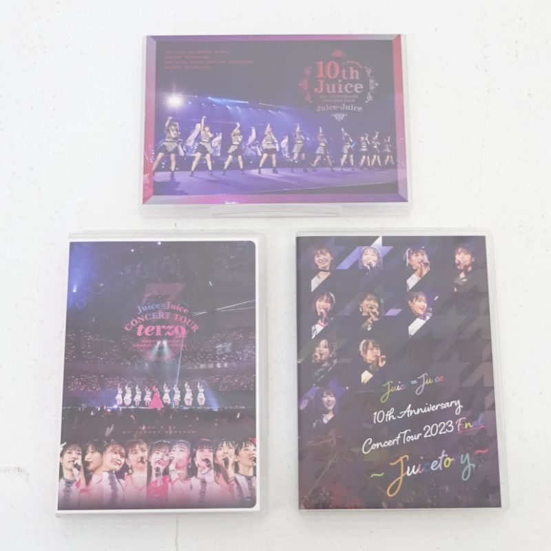 ハロプロ Juice=Juice LIVE SOLO BOX DVD セット 三重店】Juice=Juice DVD 計3点セット（ハロー!プロジェクト/ハロプロ