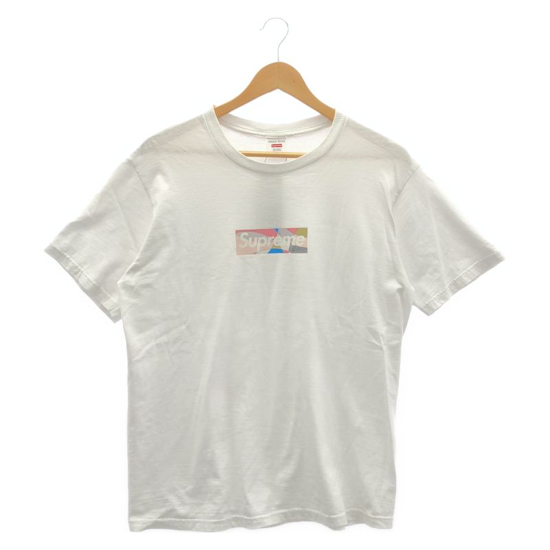 【中古】Supreme×Emilio Pucci 21SS Box Logo Tee M White[79]