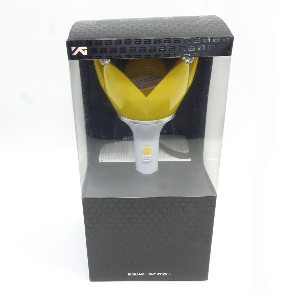 BIGBANG LIGHT STICK Ver.4 WHITE ホワイト 公式 王冠 ペンライト　※中古