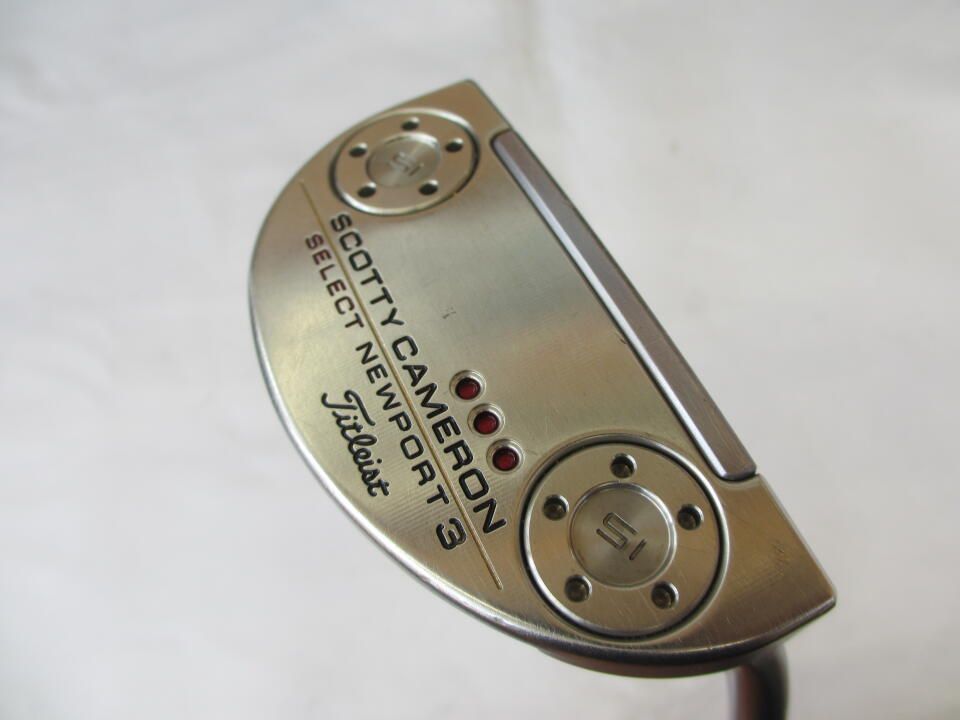 タイトリスト　SC SELECT NEWPORT 3 2018　パター　中古　ゴルフドゥ！ココアドバンス長崎城栄店【最短即日発送】