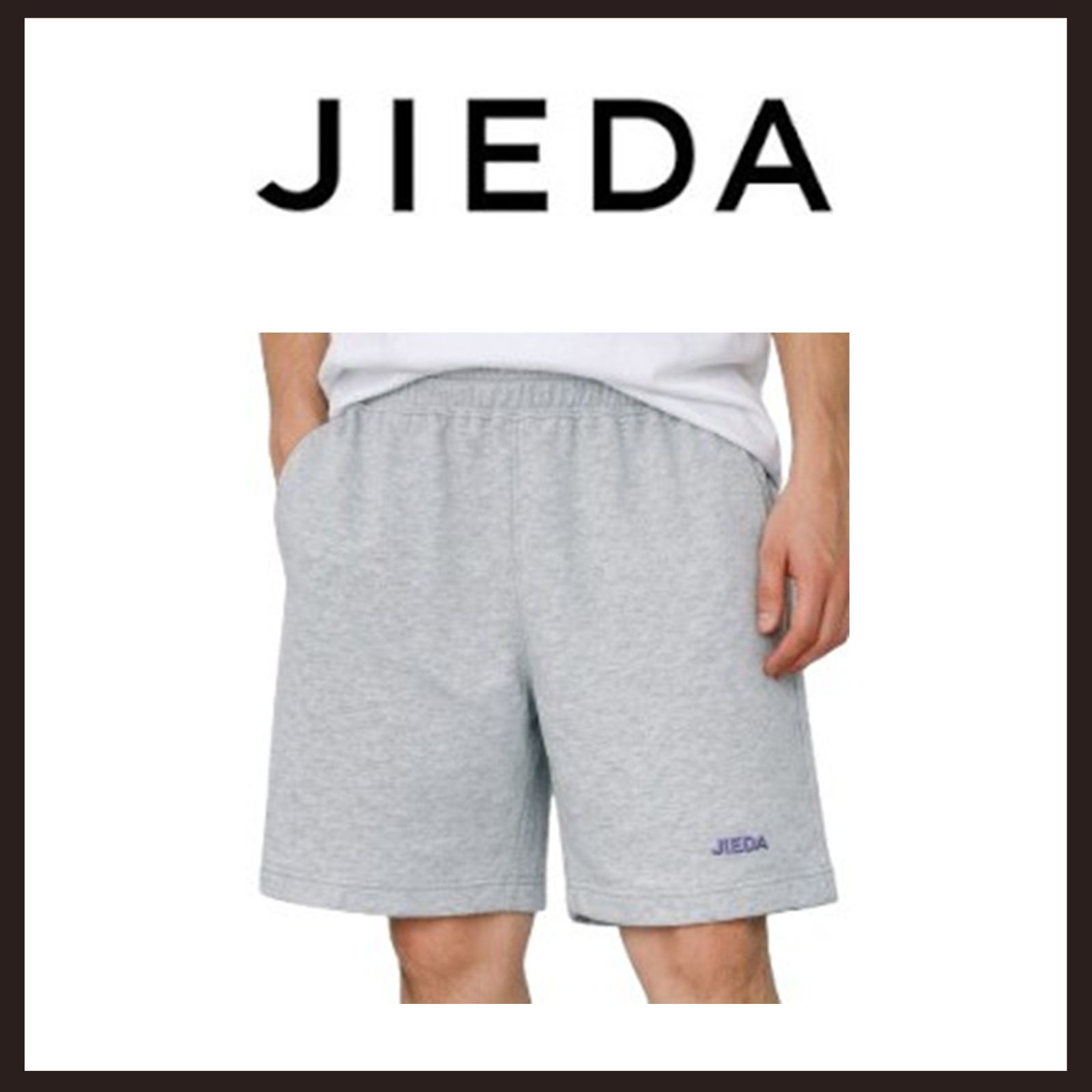 新品未使用　JieDa（ジエダ）　スウェットショーツ　S~M相当　グレー 7,100円