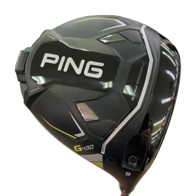 【中古】 ピン G430 MAX 9° ドライバー DR ALTA J CB BLACK(DR) (フレックスSR) メンズ 男性用 右利き 右用 Cランク ゴルフクラブ