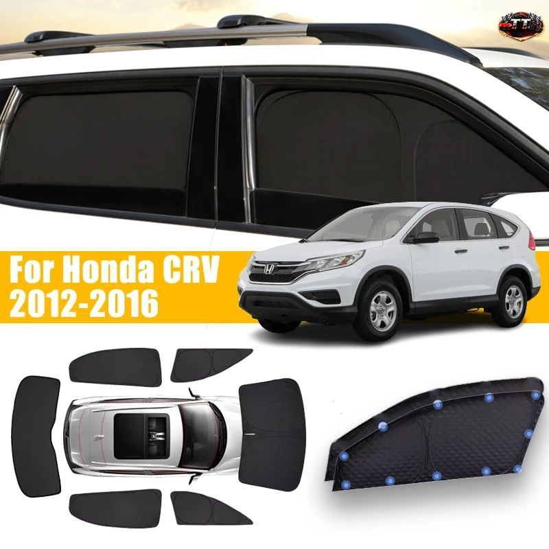 紫外線防止 折りたたみ式 カーウィンドウ サンシェード ホンダ CRV CR-V CR V 2012-2016 2013 2014 2015 サンウィンド サンシェード フルカ