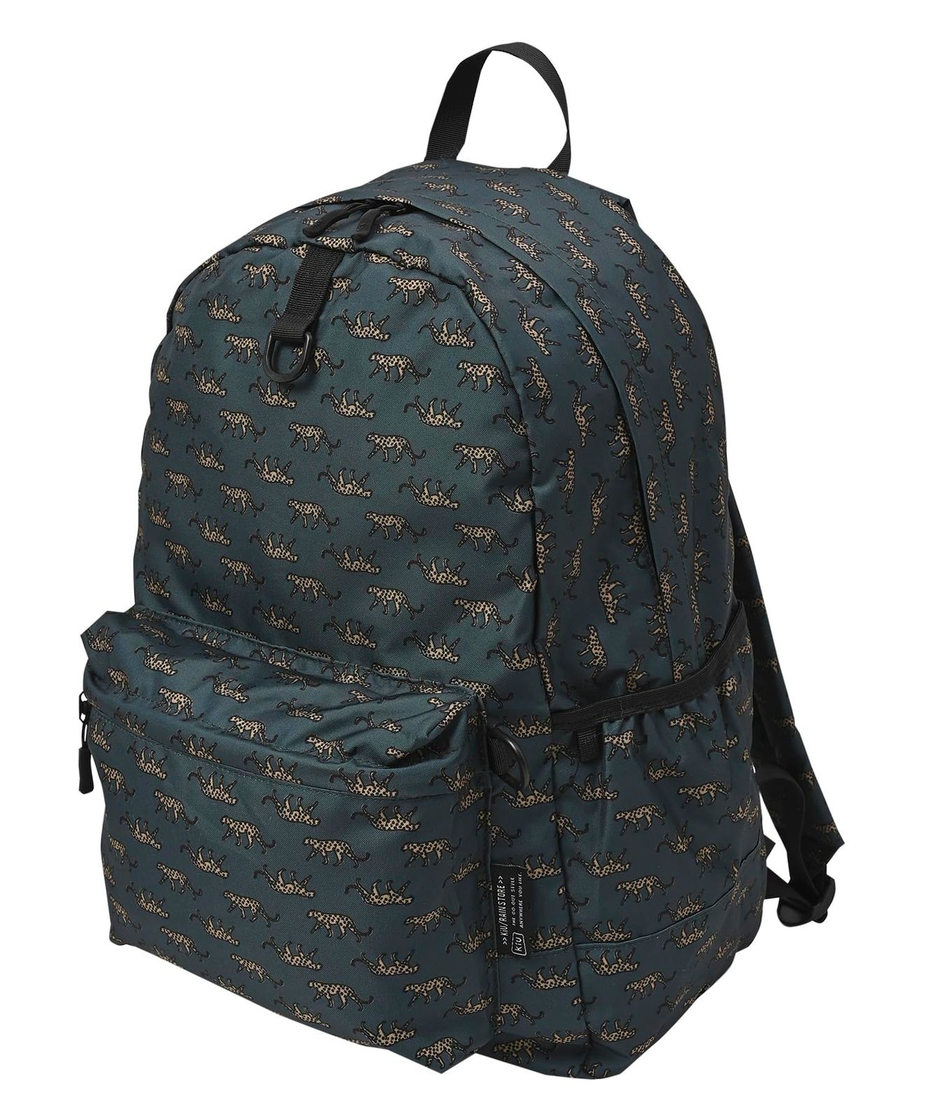ms[キウ] デイバックパック 2ND DAY BACKPACK 2ND 防水 撥水 大容量 リュック ポケット 通勤 通学 マザーズバッグ おしゃれ カジュアル ユニセックス メンズ レディース 男女兼用 レオパード K447-175