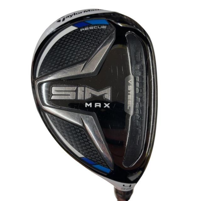 【中古】 テーラーメイド SIM MAX U4 ユーティリティ UT KBS MAX85 JP (フレックスS) メンズ 男性用 右利き 右用 Cランク ゴルフクラブ