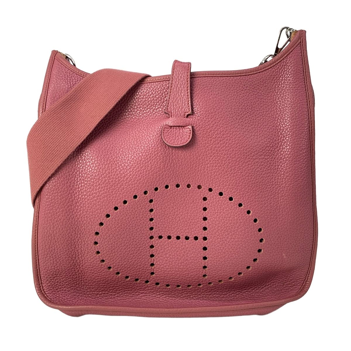 HERMES(エルメス) ショルダーバッグ エブリントロワGM ローズウッド シルバー金具