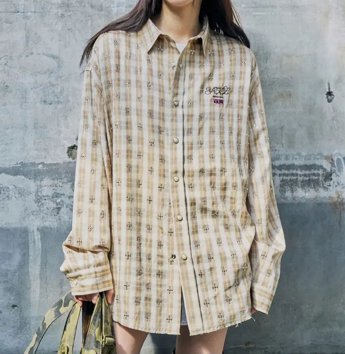 新品 YEEL ワイイイエル シャツ ベージュ