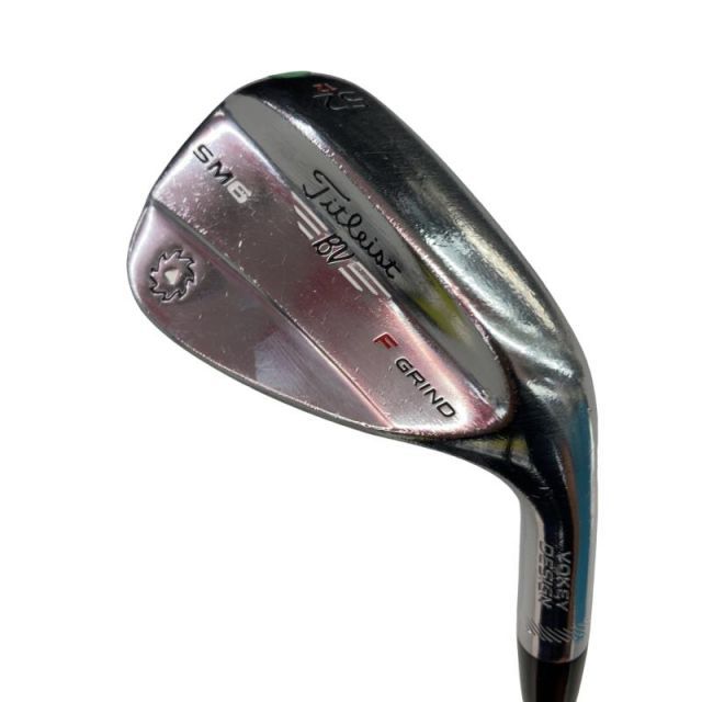 【中古】 タイトリスト VOKEY SPIN MILLED SM6 ツアークロム 52°/12°F ウェッジ WG 純正特注シャフト (フレックスX) メンズ 男性用 右利き 右用 Cランク ゴルフクラブ 7,015円