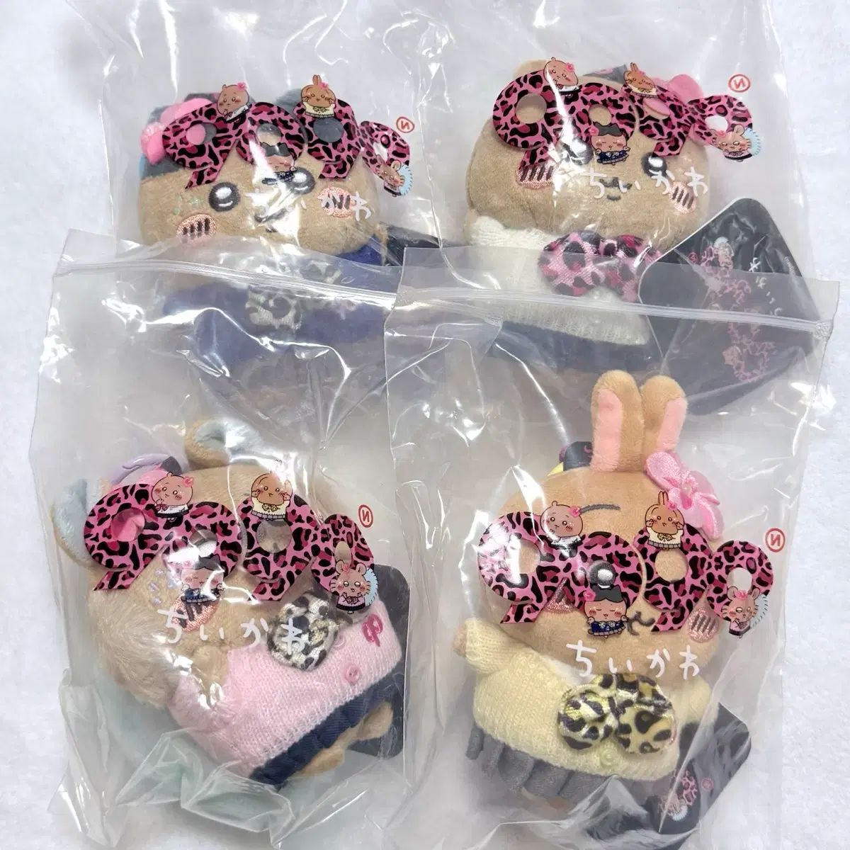 未開封 ギャル 9090 ちいかわ ハチワレ うさぎ モモンガ 4種セット まとめ 38,140円