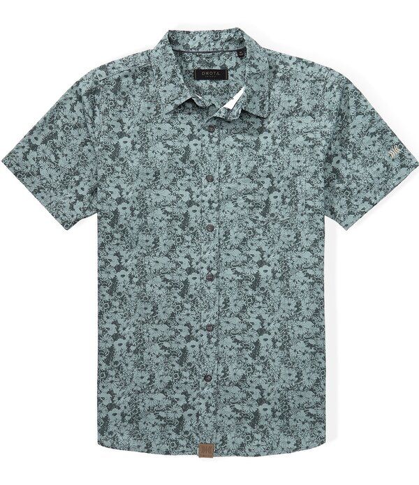 ダコタグリズリー メンズ トップス シャツ フラワー柄 プリント ミニ フラワー Dakota Grizzly Simon Mini Floral Print Short Sleeve Woven S 12,905円