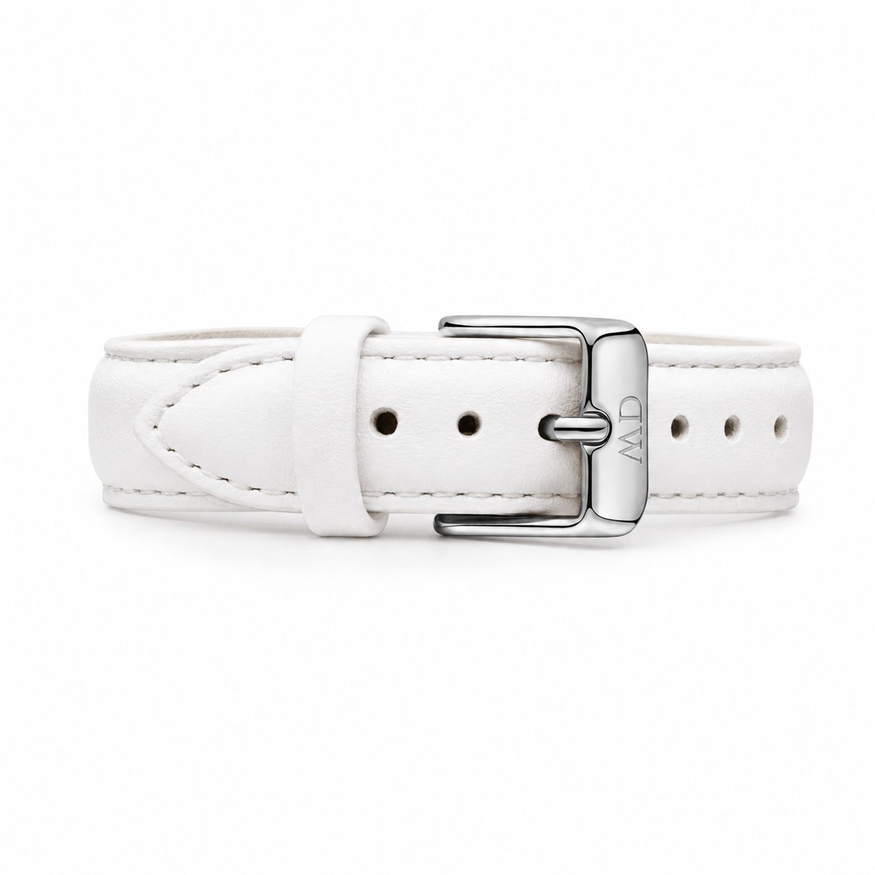 【ギフト対応可】ダニエルウェリントン DANIEL WELLINGTON 替えベルト Bondi Strap Silver レザー ホワイト おしゃれ 人気 ブランド 誕生日 記念 プレゼント ギフト 送料無料