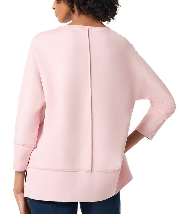 ジョーンズニューヨーク レディース トップス シャツ ニット Jones New York Serenity Knit Neck Dolman 34 Sleeve Seam Detail Tunic