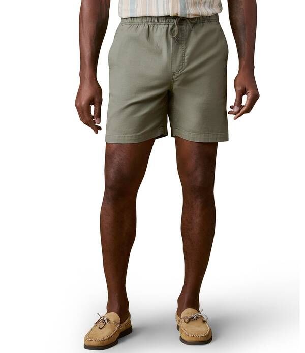 ファレティ メンズ ボトムス ハーフパンツ・ショーツ ショートパンツ Faherty Essential Drawstring 65 Inseam Shorts Desert Olive オリーブ 22,960円