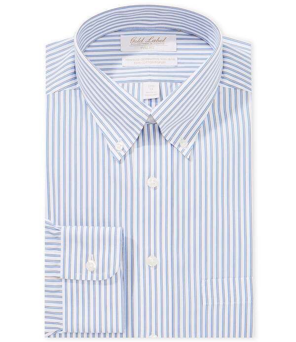 ラウンドトゥリーアンドヨーク メンズ トップス シャツ ボタンダウン Gold Label Roundtree Yorke Full Fit NonIron Button Down Collar St